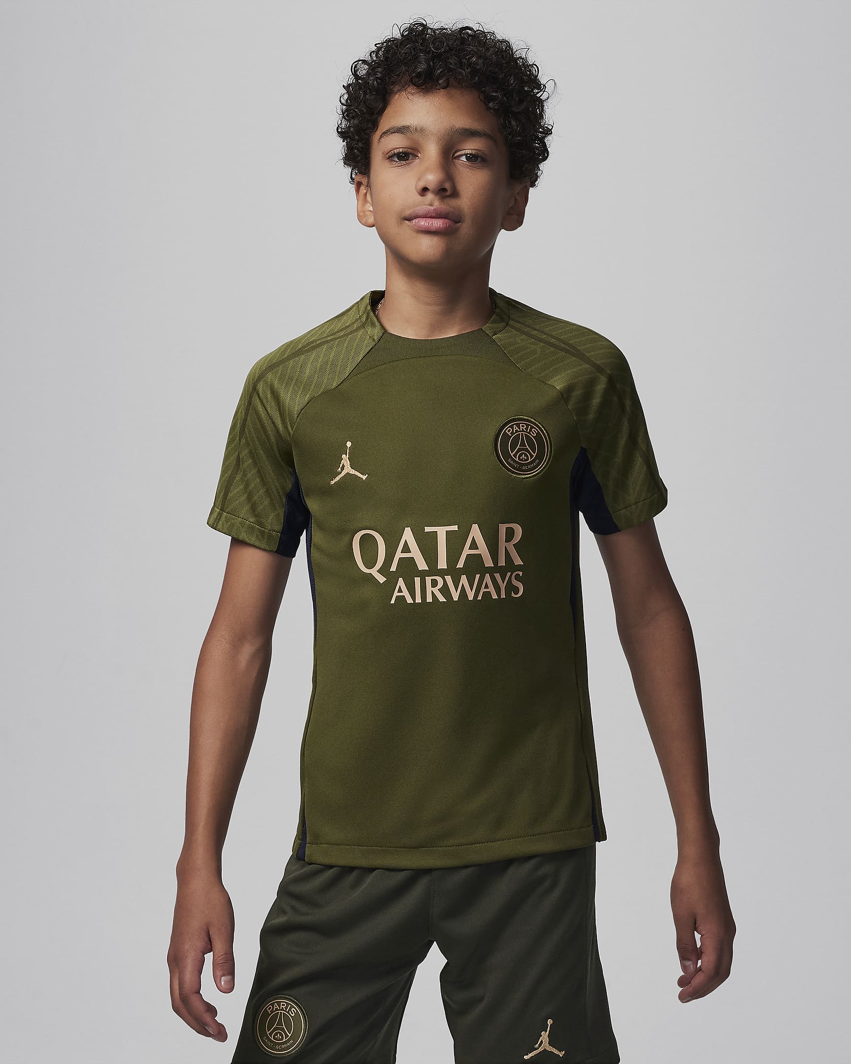 Image of Юношеска Тениска NIKE PSG Y NK DF STRK SS TOP K 4TH - Ballistic-sport